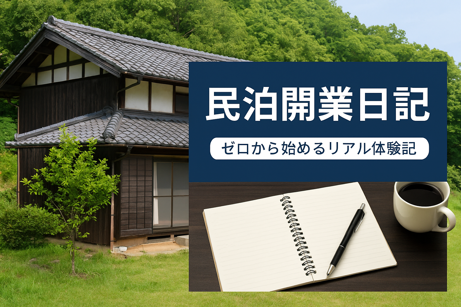 【民泊開業日記・体験記】ゼロから始める民泊ブログ｜実体験で学ぶ民泊の始め方
